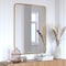 Flash Furniture Jada 40 x 30 Decorative Wall Mirror - Rounded Corners, Matte Gold HMHD-22M198YBN-GD-GG - alternate 1